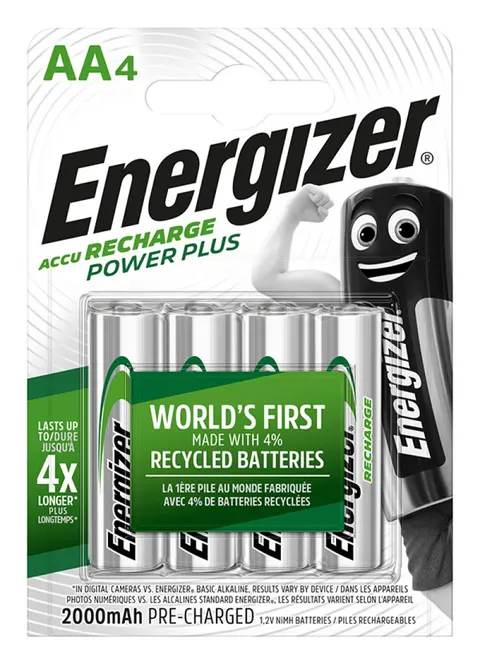 Akumulator Ni-MH HR6 (AA) ENERGIZER Power Plus 2000mAh 1,2V blister zawiera 4 szt. EN-417012