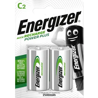 Akumulator ENERGIZER POWER PLUS HR14 1,2V C 2500 MAH 2szt