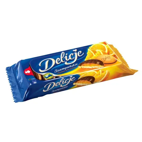 Ciastka Delicje Pomarańczowe