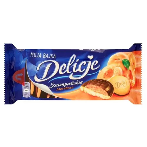Ciastka Delicje Morelowe