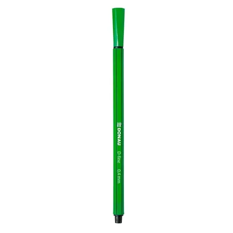 Cienkopis DONAU D-Fine 0,4mm Zielony 1szt