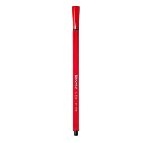 Cienkopis DONAU D-Fine 0,4mm Czerwony 1szt