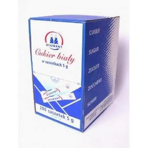 Cukier biały saszetki 200x5gr
