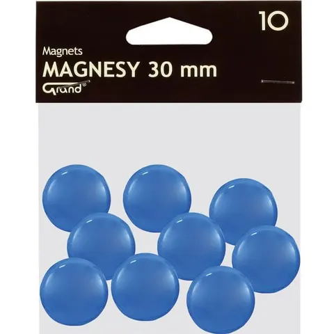 Magnes 30mm GRAND Niebieskie 10szt /130-1696/