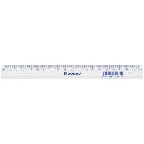 Linijka DONAU 20 cm !dostępność /7052001PL00/ 18-08-2020! !dostępność luty 2023!