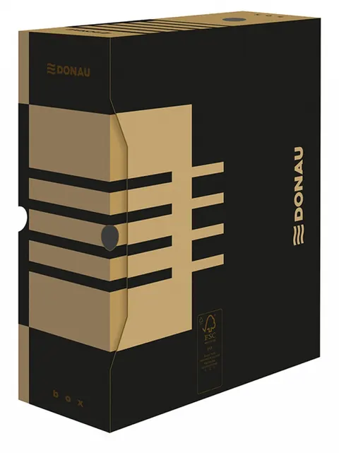 Pudło archiwizacyjne ZAMKNIĘTE 120MM 7662301FSC-02 BRĄZOWE DONAU
