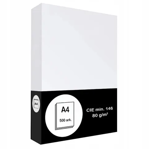 Papier Ksero biały A4/80g Klasa C ryza