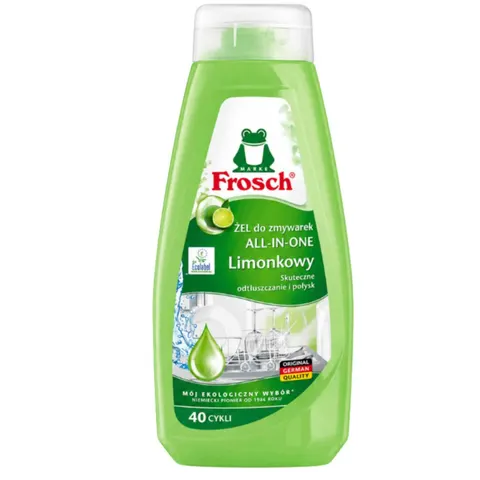FROSCH Żel do zmywarek All-in-one limonka, 650 ml
