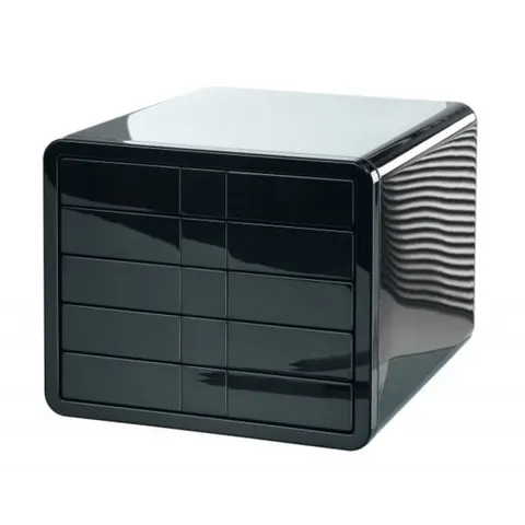 Zestaw 5 szufladek HAN iBox, ABS, A4, czarny