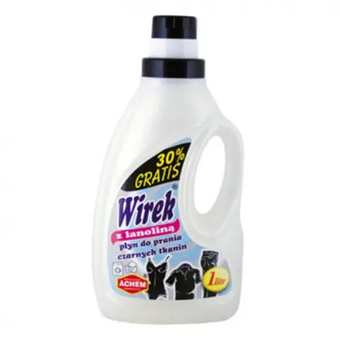 WIREK Płyn do prania czarnych tkanin z lanoliną, 1L