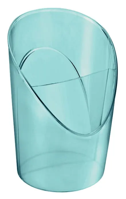 Pojemnik na długopisy ESSELTE Colour'Ice niebieski transparentny /626269/