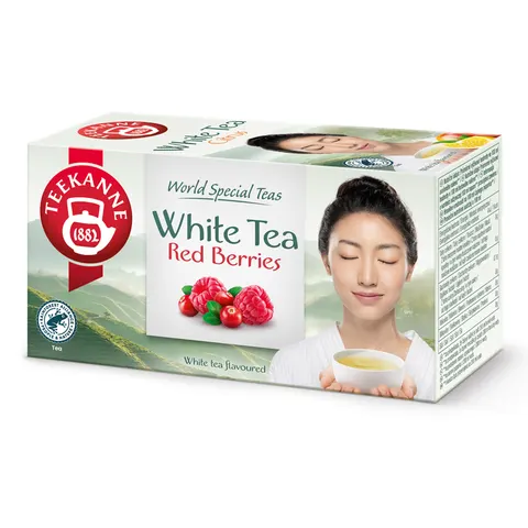 Teekanne White Tea Red Berries 20 kopert herbata biała