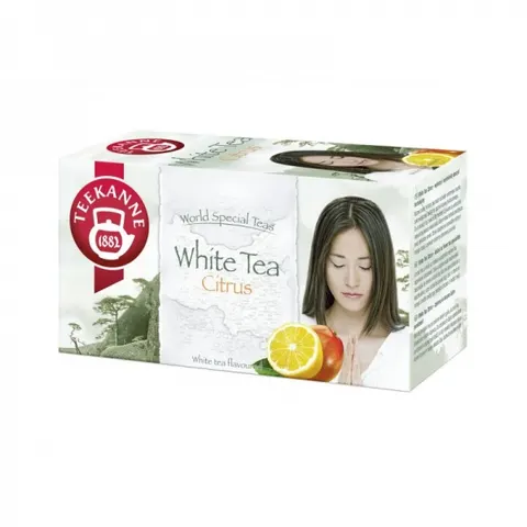 Herbata biała kopertowana TEEKANNE WHITE TEA CITRUS cytryna i mango 20szt.