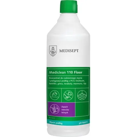 Płyn do podłóg 1,0l FLOOR CLEAN MEDICLEAN leśne owoce /MC110/