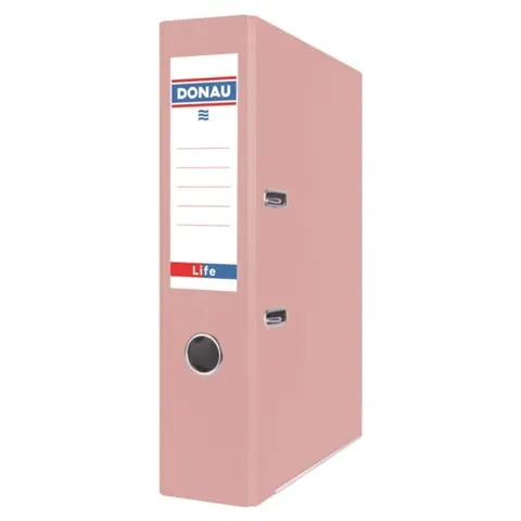 Segregator DONAU LIFE A4/75 pastel różowy 1szt. /3966001PL-30/
