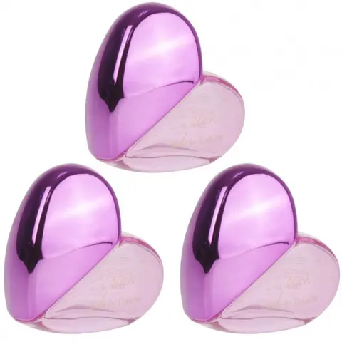FLOR DE MAYO Woda perfumowana SERCE PINK 20 ml, pakiet 3 szt.