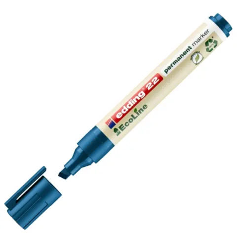 Marker permanentny 22 Edding ecoline niebieski