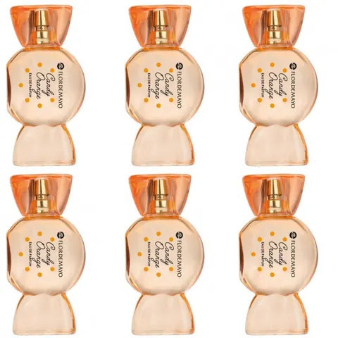 FLOR DE MAYO Woda perfumowana CANDY ORANGE 25 ml, pakiet 6 szt.
