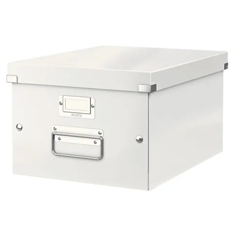 Pudełko do przechowywania Click & Store A4 Leitz WOW białe 60440001