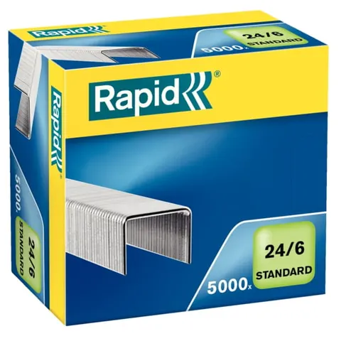 Zszywki 24/6 RAPID standard 5000szt /24859800/