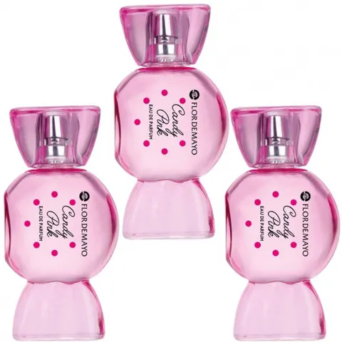 FLOR DE MAYO WOMEN Woda perfumowana EDP CANDY PINK 25 ml, pakiet 3 szt.