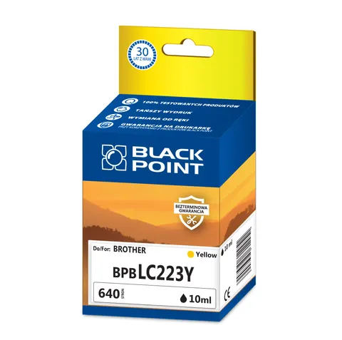 TUSZ BROTHER LC-223Y yellow BLACK POINT /BPBLC223Y/