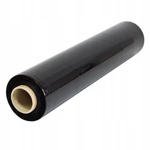 Folia stretch czarna 3,0kg netto +/- 3% 1szt.
