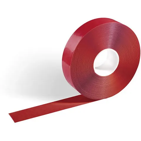 Taśma podłogowa do znakowania DURABLE DURALINE 50mm x 1,2 mm x 30m czerwona /172503/