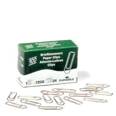 Spinacze miedziowane 32mm opakowanie 100 sztuk 1208 24