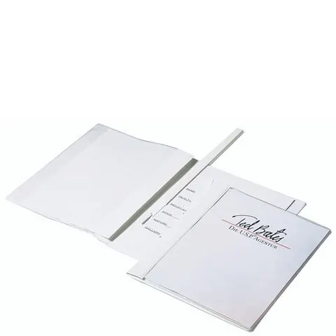 Skoroszyt prezentacyjny DURAPLUS De Luxe biały A4 2589 02