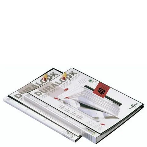 Album ofertowy, teczka DURALOOK PLUS 40 kieszeni PP czarny 2434 01