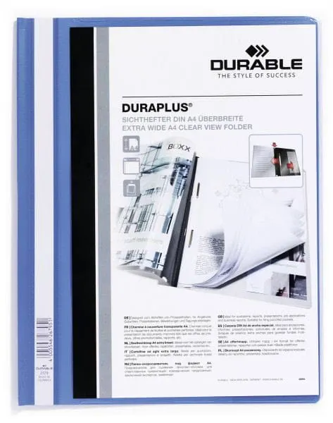 Skoroszyt prezentacyjny DURAPLUS niebieski A4 2579 06