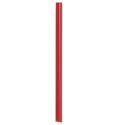 Grzbiet zaciskowy A4 szer.13mm gr. 6mm na 60 kartek czerwony 100 sztuk /2901 03/