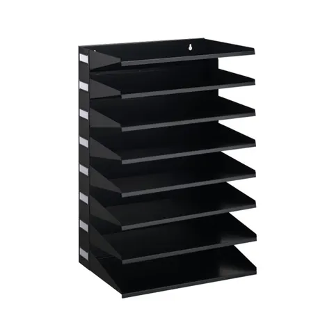 Durable Sorter Do Dokumentów 8 Półek Czarny 336101