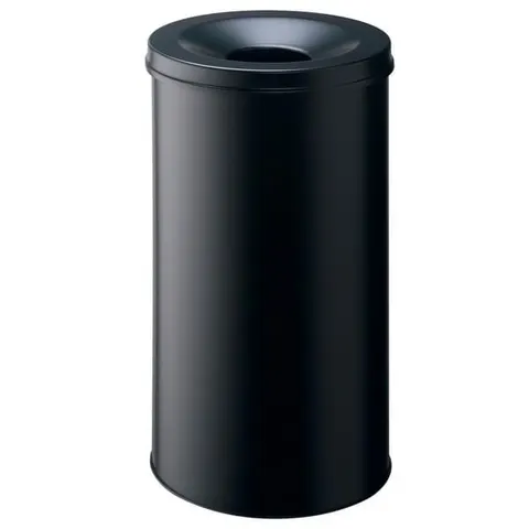 Kosz na śmieci okrągły 60l SAFE czarny 330701