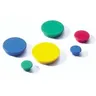 Magnesy do tablic średnica 15mm żółte 20 sztuk 4751 04