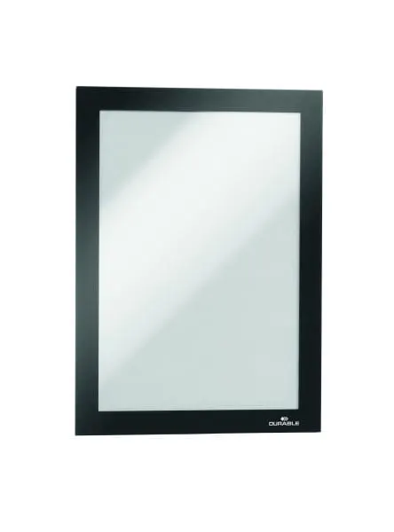 Ramka samoprzylepna magnetyczna A5 DURAFRAME DURABLE czarna 1szt. /4898 01/