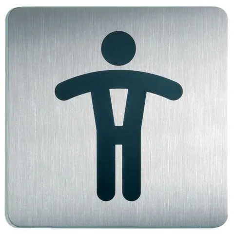 Tabliczka piktogram WC PANOWIE PICTO 150x150 mm 4954 23
