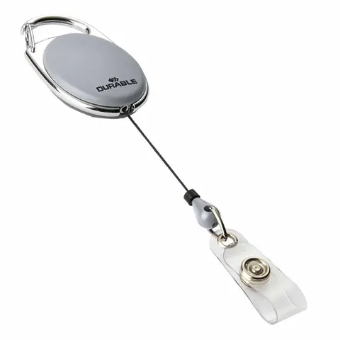 Mechanizm ściągający jojo style 8324 DURABLE szary 10szt. /8324 10/