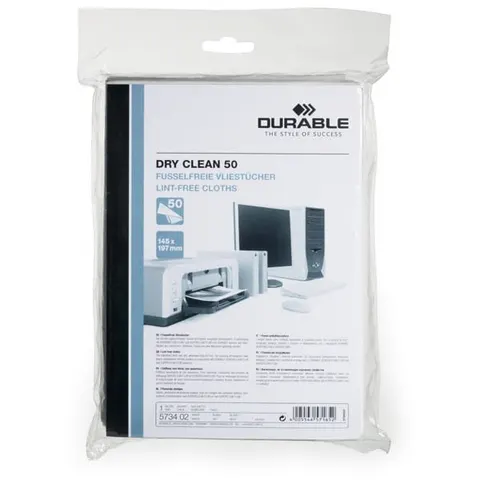 Suche ściereczki bezpyłowe DRY CLEAN 50 sztuk /573402/