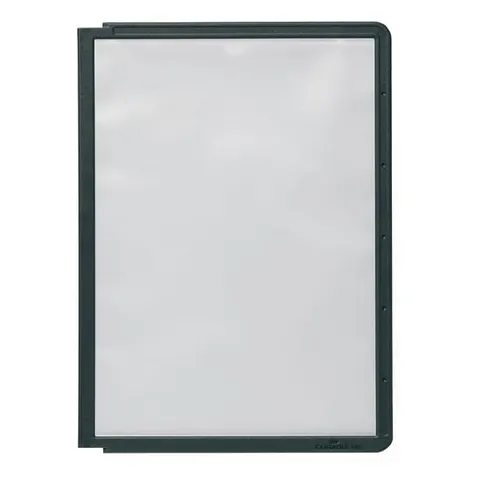 Panele informacyjne SHERPA PANEL A5 czarne 5 sztuk /581201/