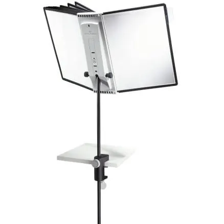 Statyw stołowy SHERPA® DESK CLAMP 10 z 10 panelami A4 5818 00