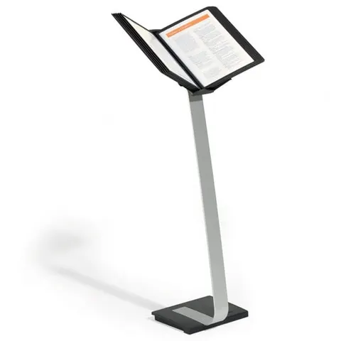 Stojak podłogowy SHERPA STAND PRO 10 z obrotowym modułem na 10 paneli czarny /591001/