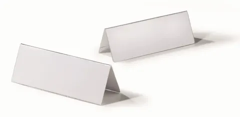Identyfikator stołowy z akrylu 61/122x210mm 10 sztuk 8034 19
