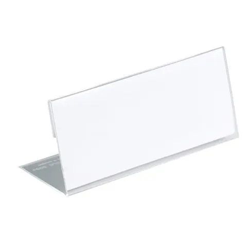 Identyfikator stołowy z akrylu 61x150mm 10 sztuk 8054 19