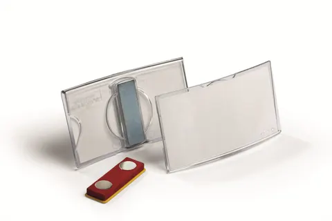 Identyfikator z akrylu z magnesem 40x75mm 25 sztuk 8123 19