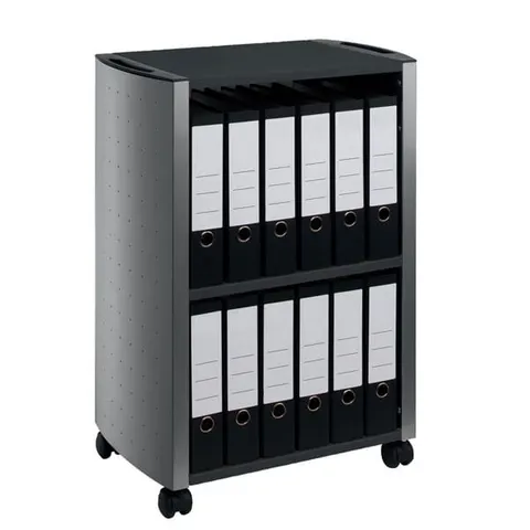 Stolik biurowy DESIGN LINE srebrny/antracytowy 3103125