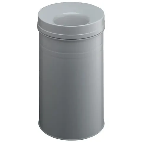 Kosz na śmieci okrągły SAFE+ 30l szary 332610