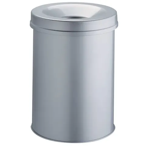 Kosz na śmieci okrągły 30l SAFE szary /330610/
