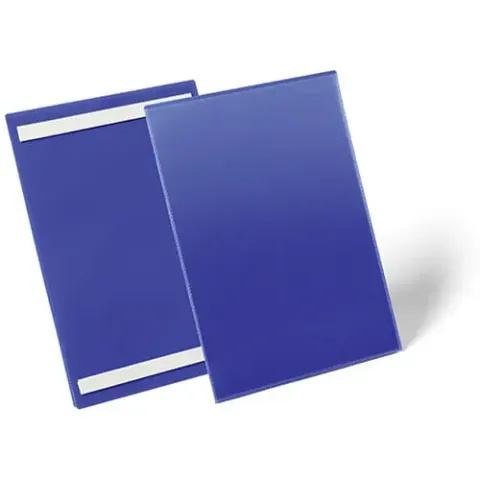 Kieszeń magazynowa samoprzylepna A4 pionowa DURABLE niebieska 50szt. 1797 07